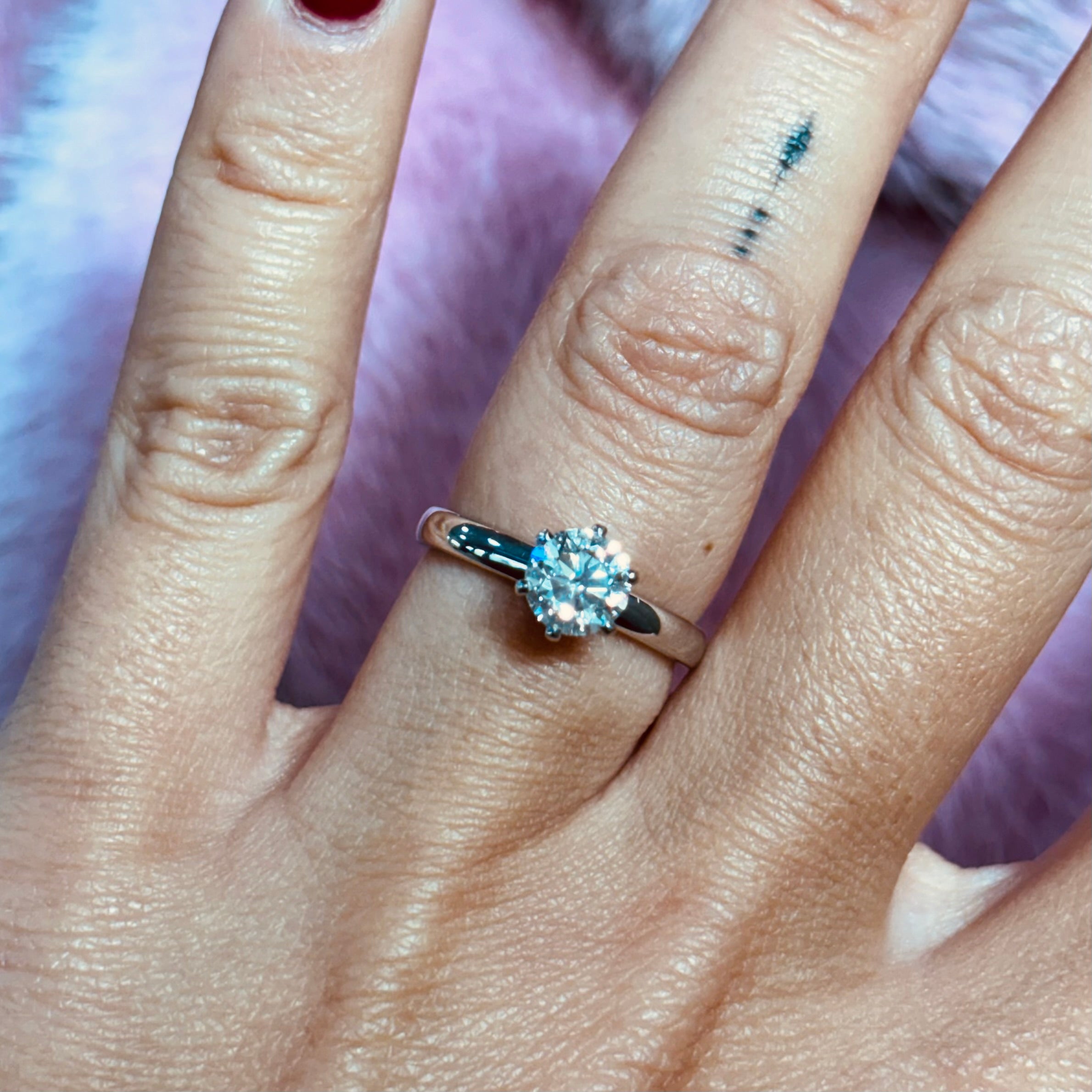 Пръстен с диамант 1 карат